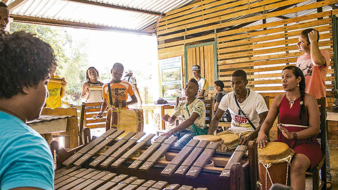 Durante 10 días la comunidad de San Cipriano recibió talleres para realizar proyectos musicales y de gestión cultural, que permitan mejorar las condiciones de vida de sus territorios.