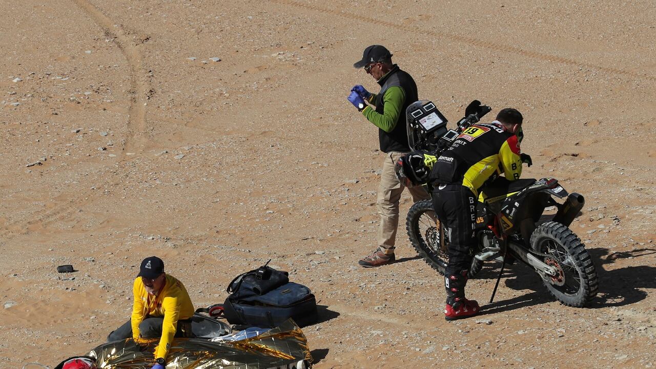 Murió el piloto francés Pierre Cherpin tras sufrir caída en la competencia Dakar