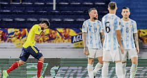El gol de Miguel Ángel Borja le dio a Colombia el primer empate ante Argentina en 14 años y una dosis de oxígeno a la selección en la eliminatoria.