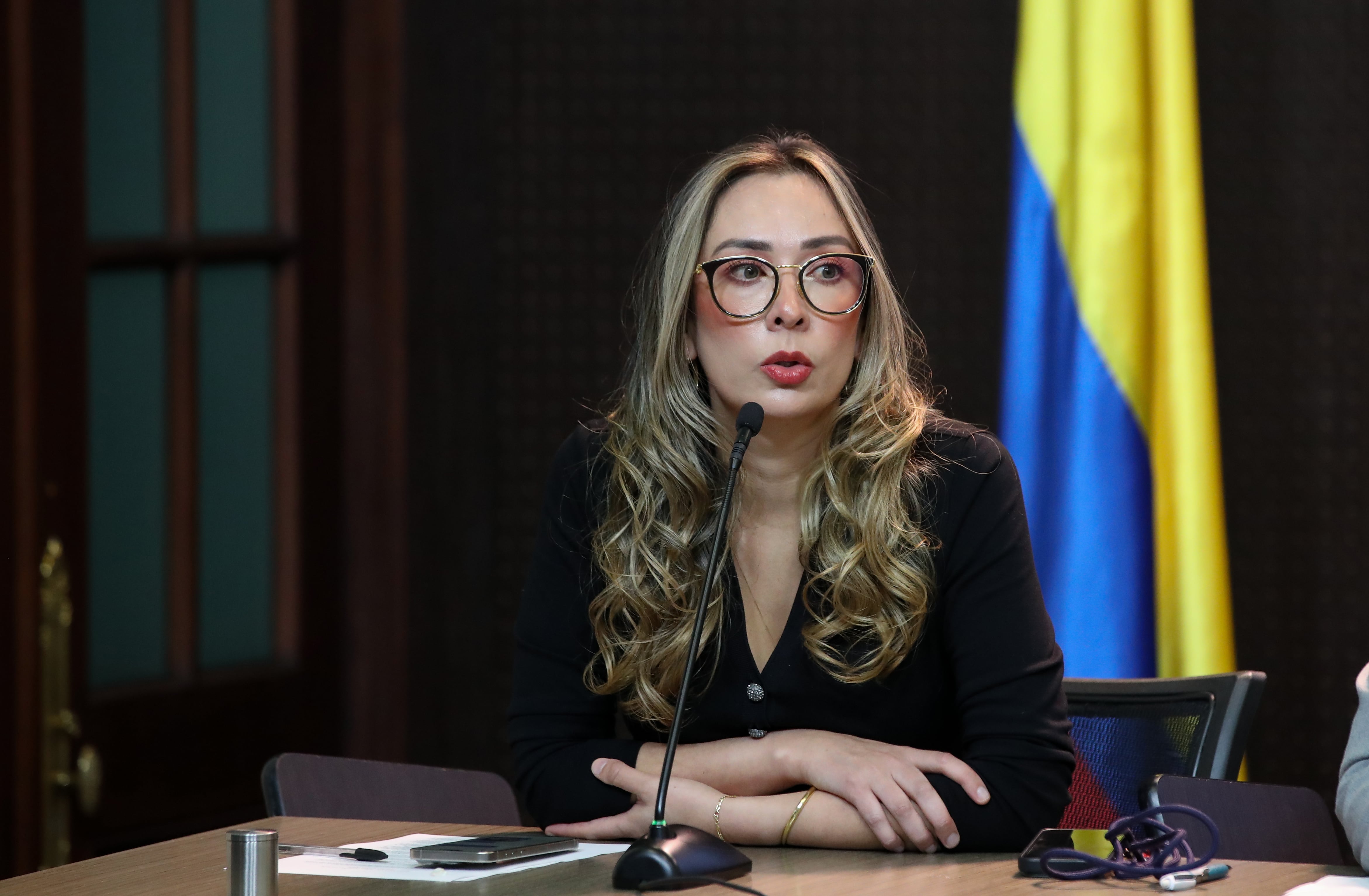 Katherine Miranda representante de la Alianza Verde 
Bogota febrero 19 del 2025
Foto Guillermo Torres Reina - SEMANA