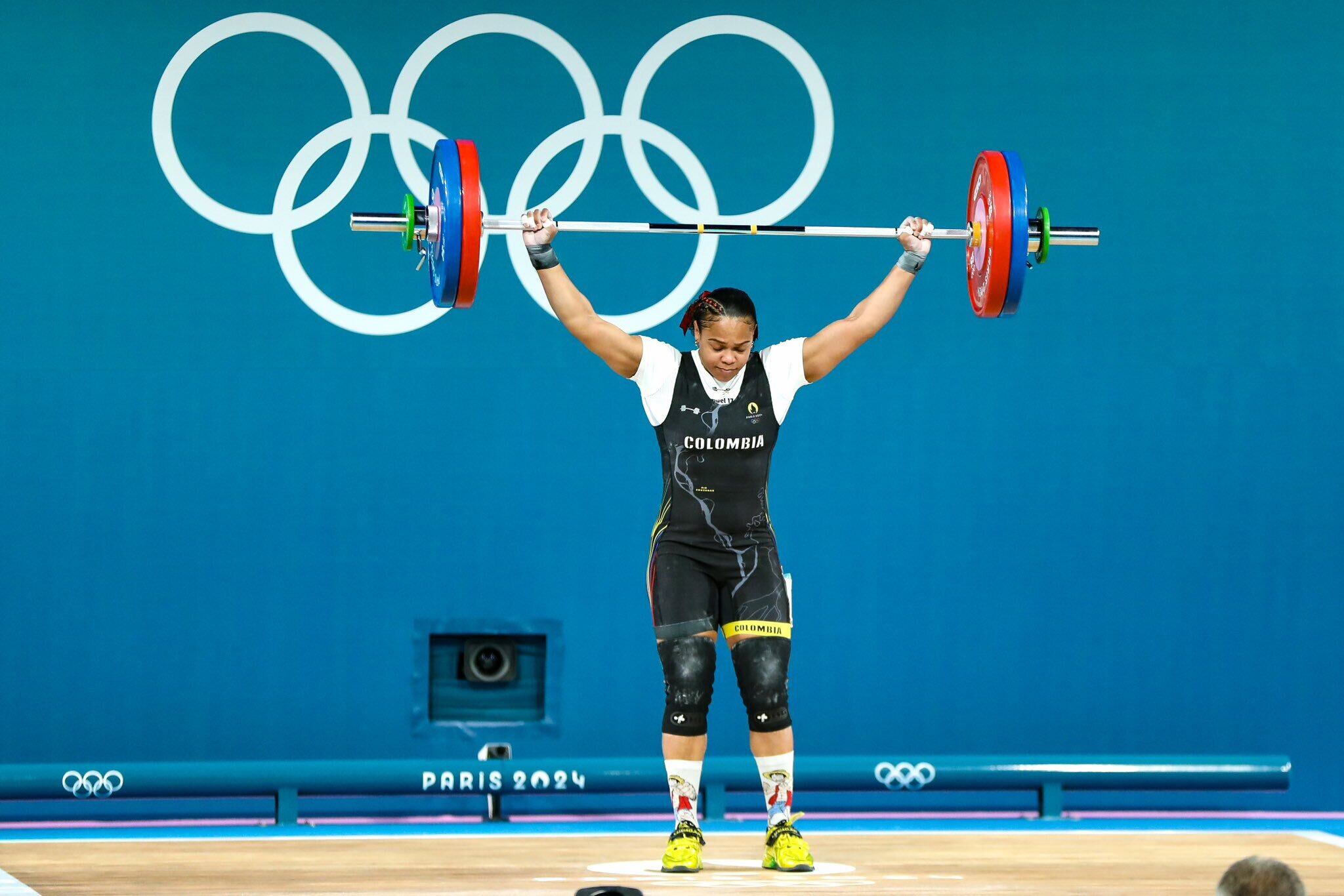 Mari Leivis Sánchez, medalla de plata para Colombia.