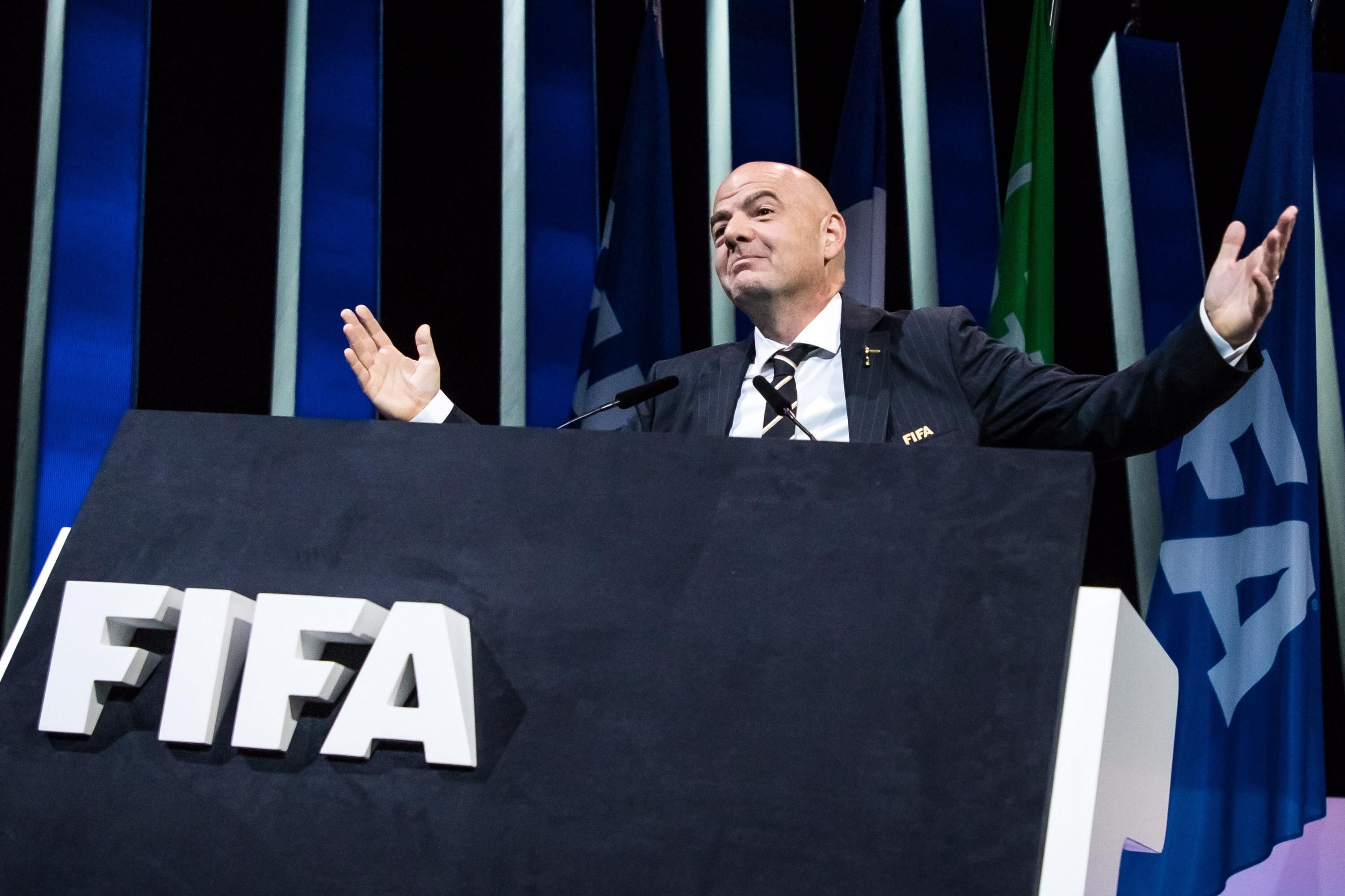 Gianni Infantino, presidente de la Fifa