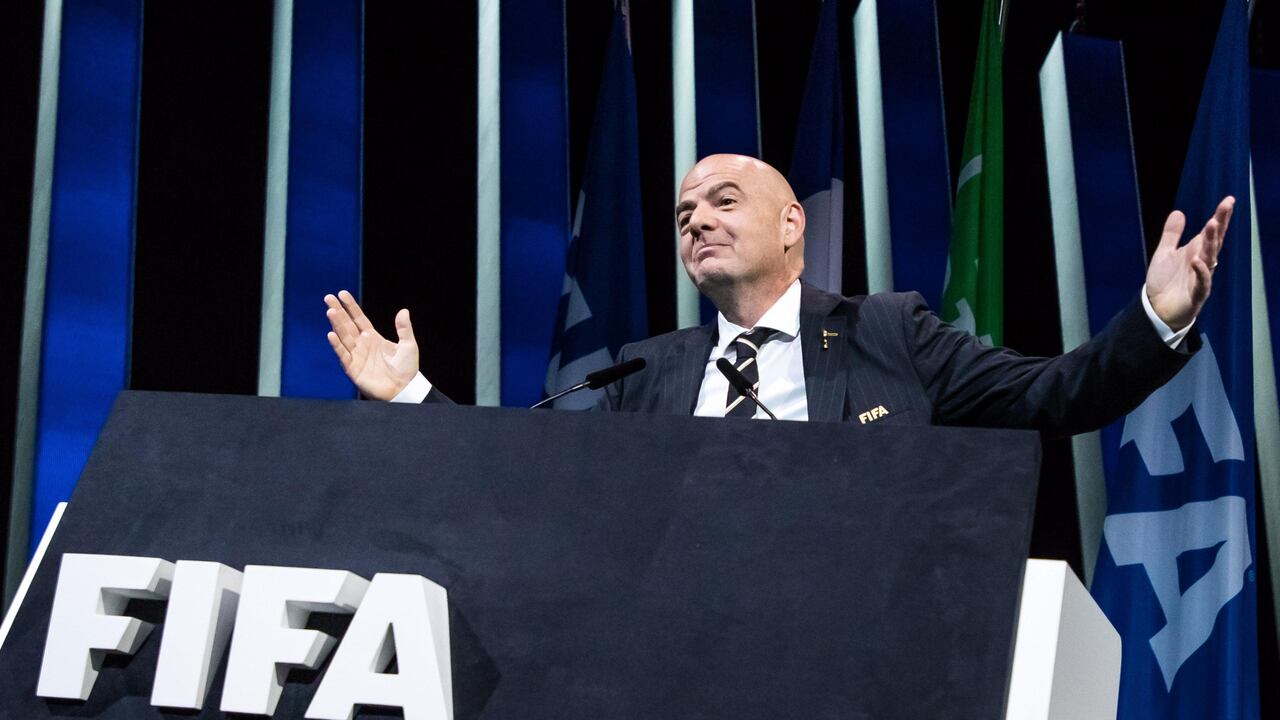 Gianni Infantino, presidente de la Fifa