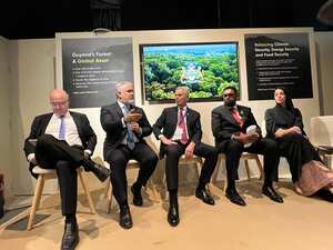 Expresidente Iván Duque en la COP 28.