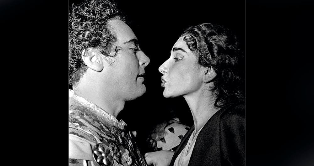 A pesar de los rumores, la relación de Callas con sus colegas fue respetuosa y, en muchos casos, marcada por la calidez.