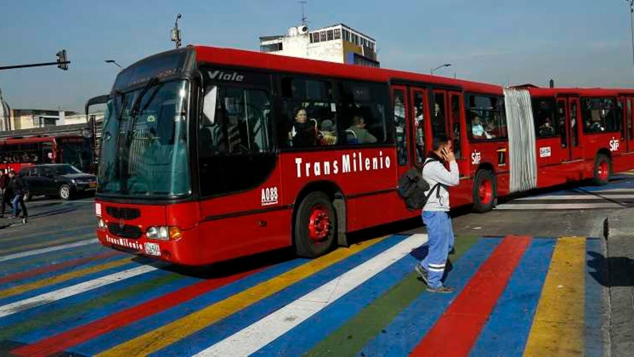 Bus de Transmilenio. Foto: Archivo Semana