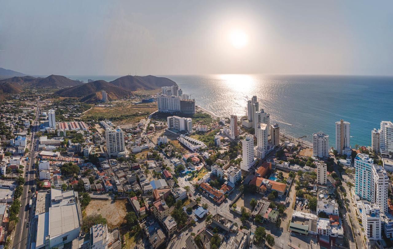 Panorámica de Santa Marta.