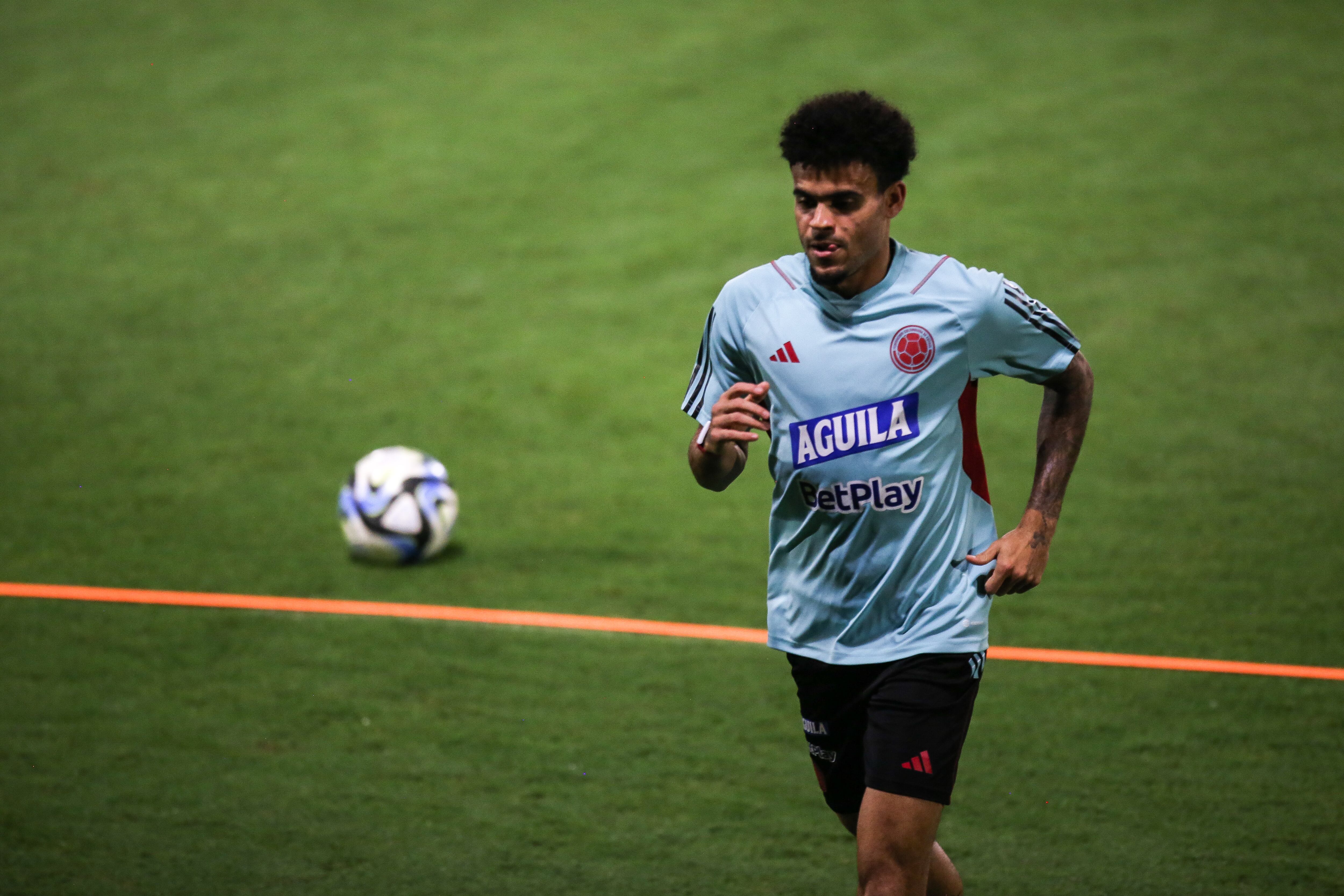Entrenamiento selección Colombia