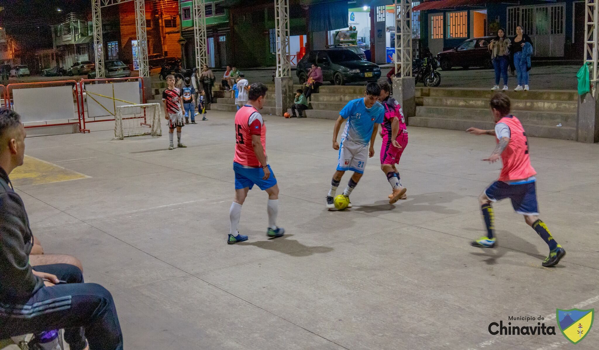 Torneo de microfútbol.