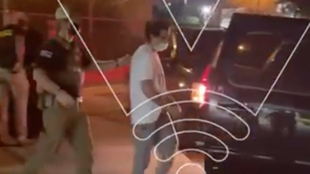 Atención: Primeras imágenes del señalado testaferro Alex Saab llegando a Estados Unidos