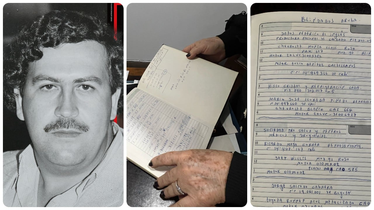 La libreta de Pablo Escobar. SEMANA la conoció.