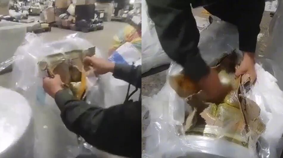 Hallan 50 kilos de marihuana en Medellín.