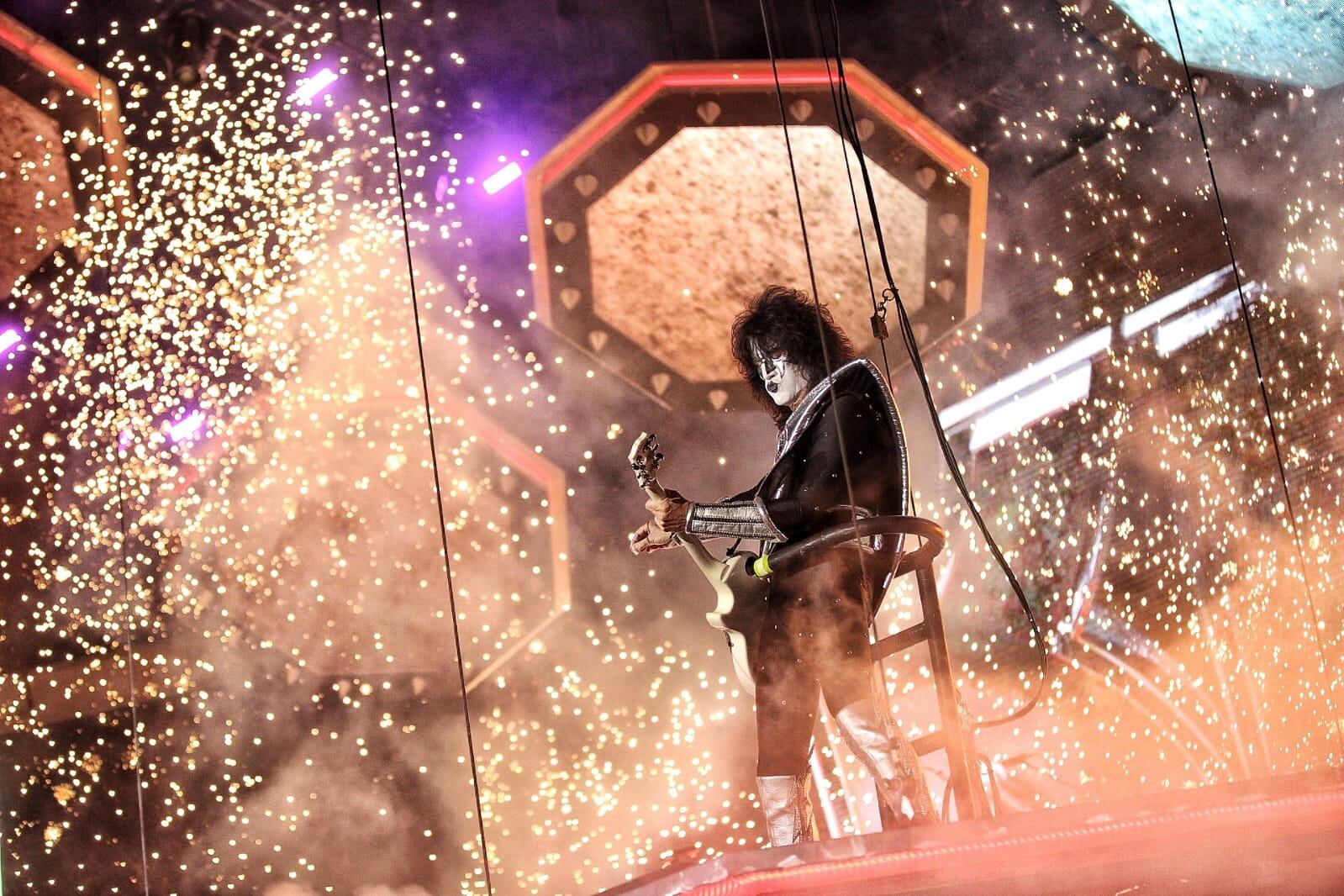 Concierto de la Banda KISS en Bogotá Movistar Arena