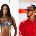 La modela brasileña es con quien Lewin Hamilton fue visto. Fotos: cuentas instagram Juliana Nalú y Lewis Hamilton
