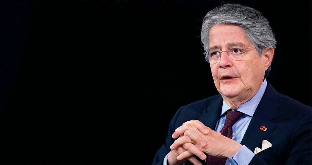 Guillermo Lasso, expresidente de Ecuador.