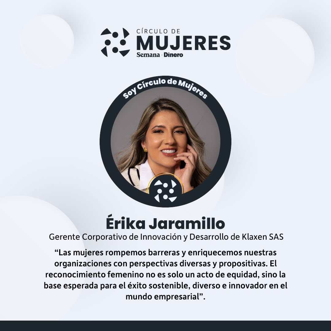 Érika Jaramillo, Gerente Corporativo de Innovación y Desarrollo de Klaxen SAS
