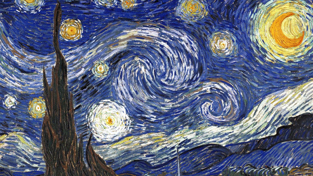 La noche estrellada (neerlandés: De sterrennacht) es un óleo sobre lienzo del pintor postimpresionista neerlandés Vincent van Gogh. (Photo by: Universal History Archive/Universal Images Group via Getty Images)