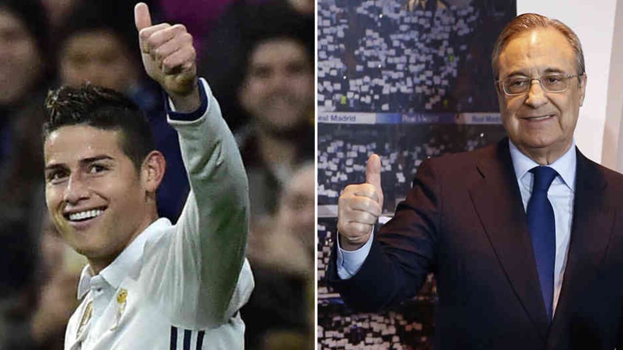 El volante es uno de los favoritos de Florentino y no solo por lo que hace en cancha.