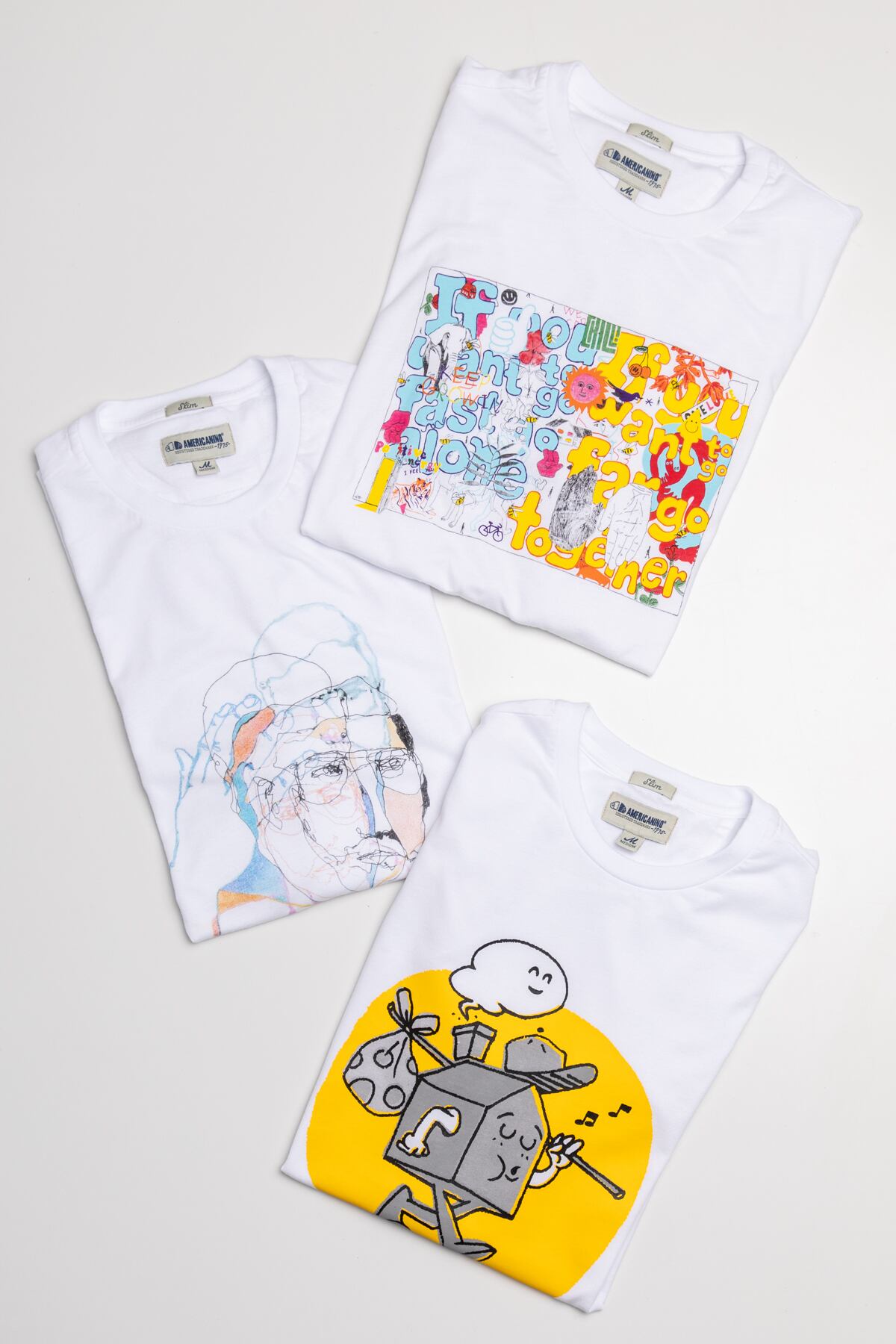 Americanino es una marca jeanswear de moda urbana y espíritu joven, incluyente, para un consumidor libre, explorador y espontáneo, que busca ser socialmente responsable y ambientalmente sostenible en los procesos.