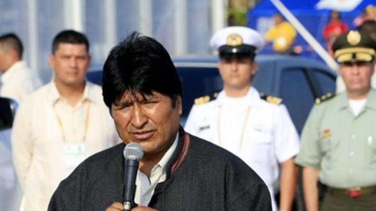 Evo Morales presidente de Bolívia.