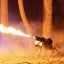 Thermonator es un perro robot que lanza fuego