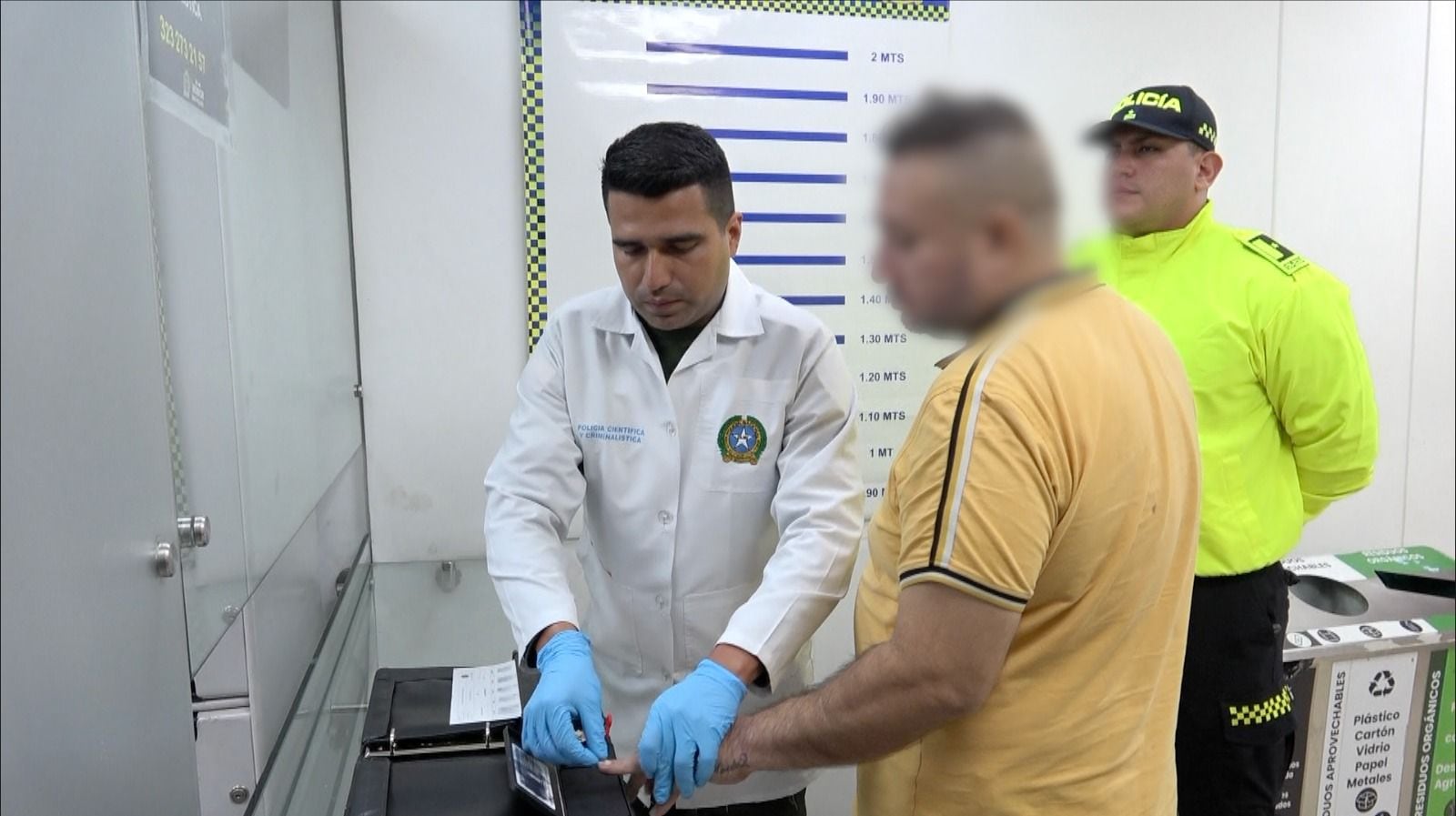 Reseña en la Policía de alias Rolex.