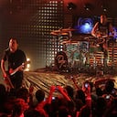 MEXICO CITY, MEXICO - OCTOBER 06: Colombian rock band Don Tetto performs during the 2011 MTV Game Awards at Salon Vive Cuervo on October 6, 2011 in Mexico City, Mexico. (Photo by Victor Chavez/WireImage)