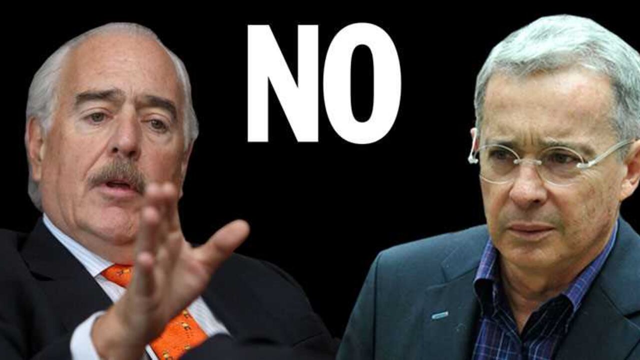 Andrés Pastrana y Álvaro Uribe