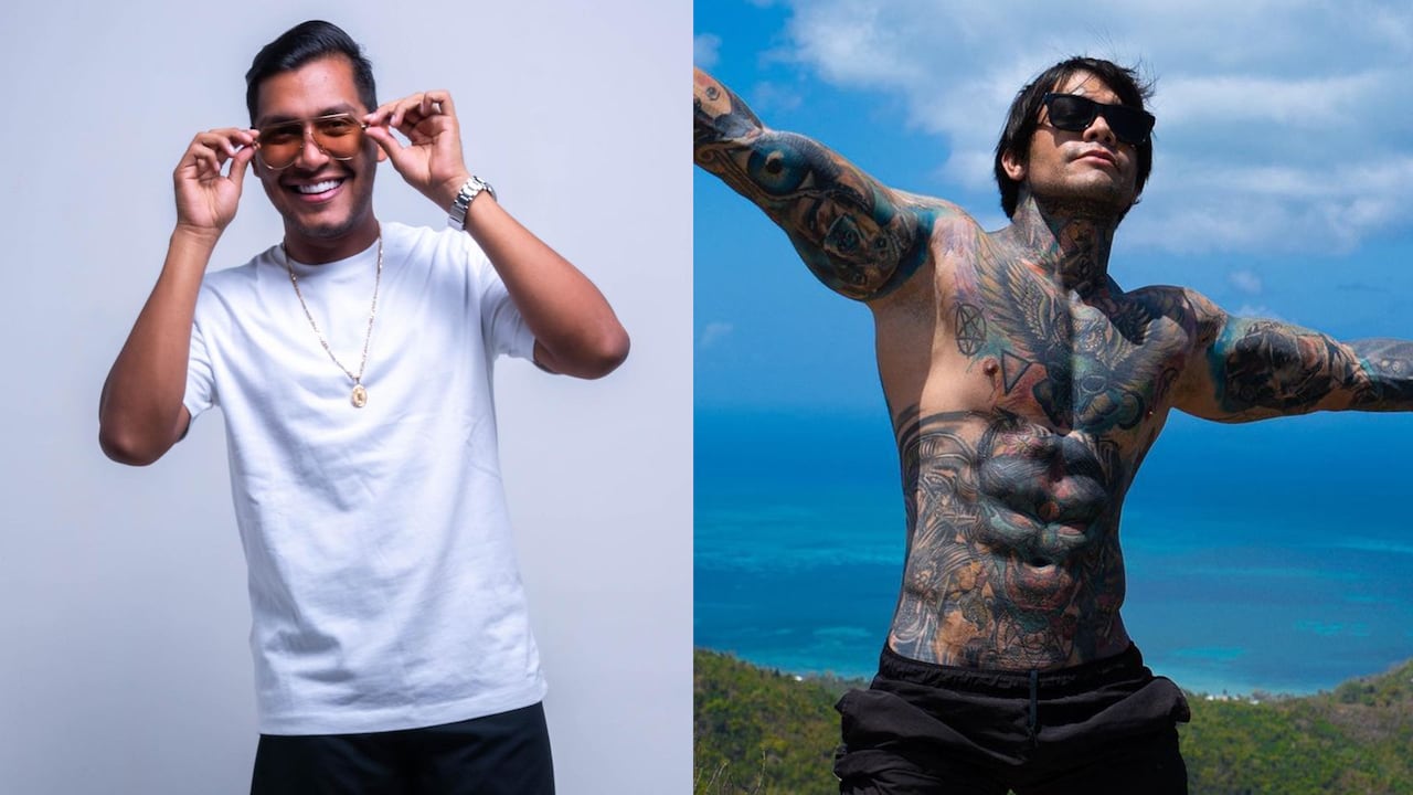 JuanDa y Yeferson venían en este pleito desde hace meses. Fotos: Instagram @juadacaribeshow - @yefersoncossio.