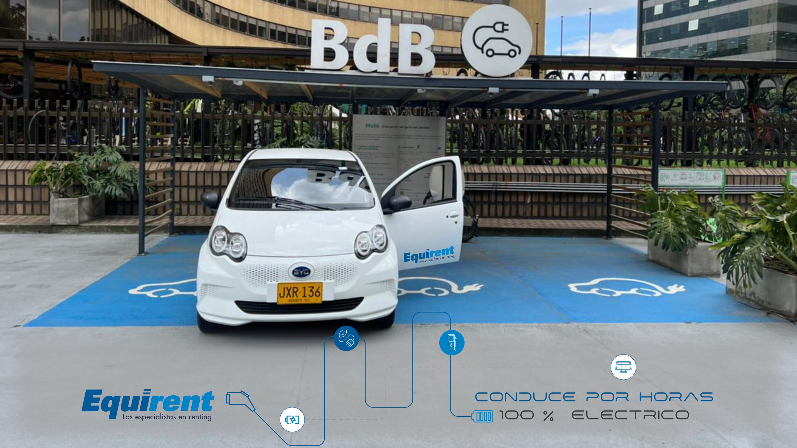 NO USAR, USO EXCLUSIVO MEJOR COLOMBIA, Especial Alquiler Vehículos, Electricos