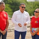 El alcalde Dumek Turbay acompañó el proceso de reubicación.