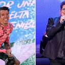 Rigoberto Urán y Carlos Vives