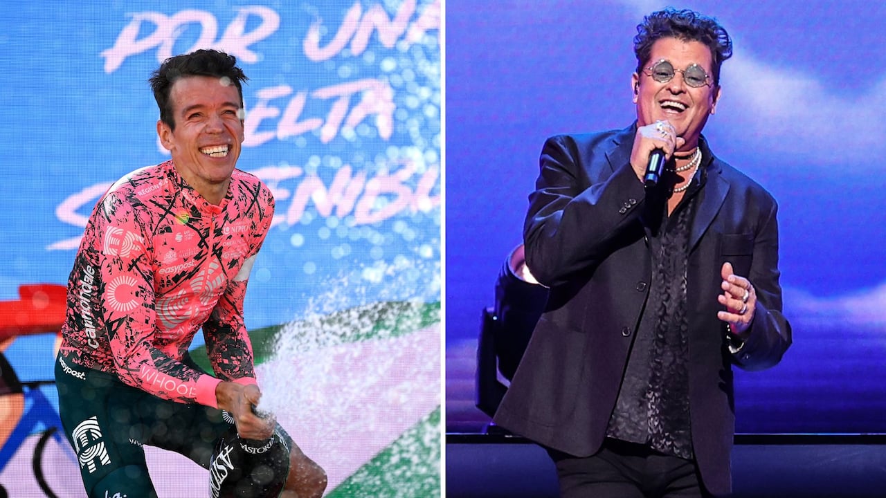 Rigoberto Urán y Carlos Vives han montado en bicicleta juntos.