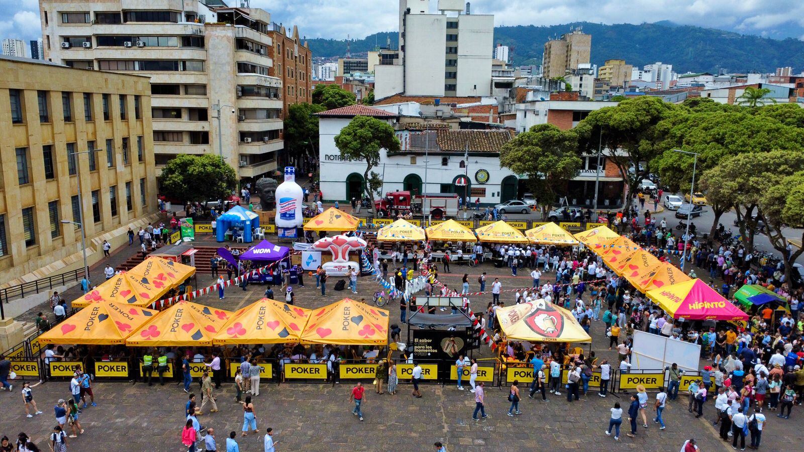 Los eventos que implican cierres parciales y totales de algunos vías de la ciudad.