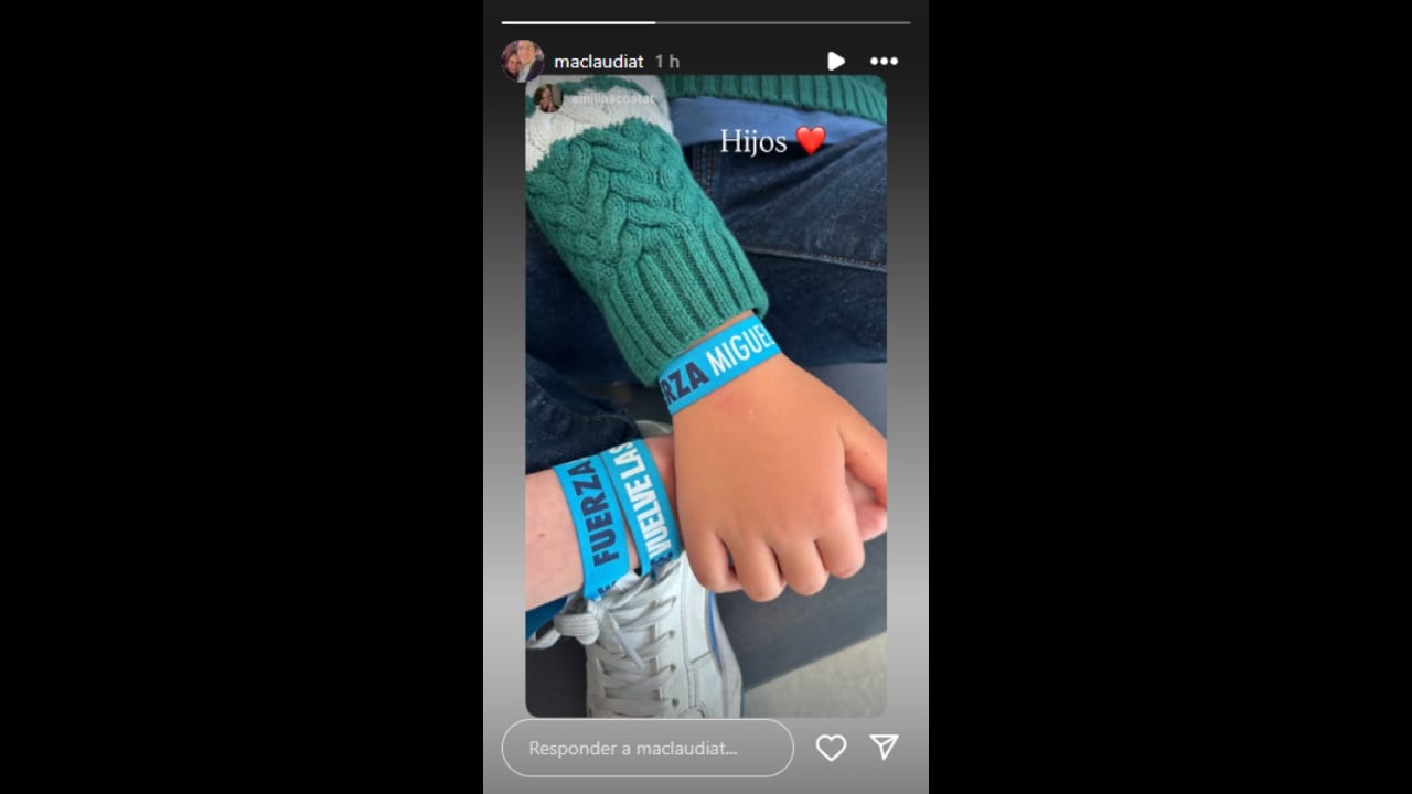 Hijos de María Claudia Tarazona, esposa de Miguel Uribe Turbay