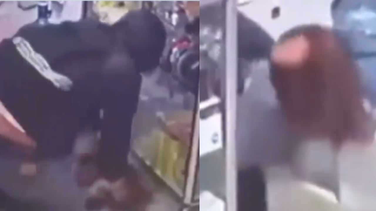 Momentos de terror vivió la mujer en medio del brutal atraco.