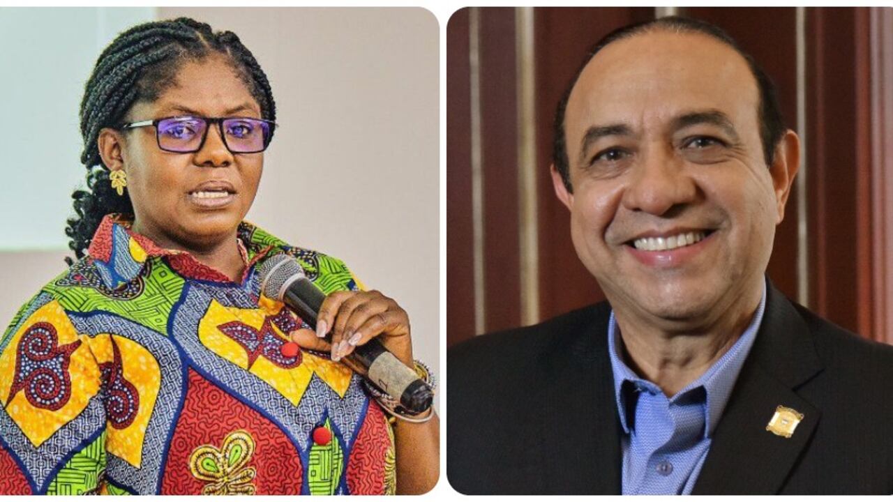 Francia Márquez y Eliecer Salazar.