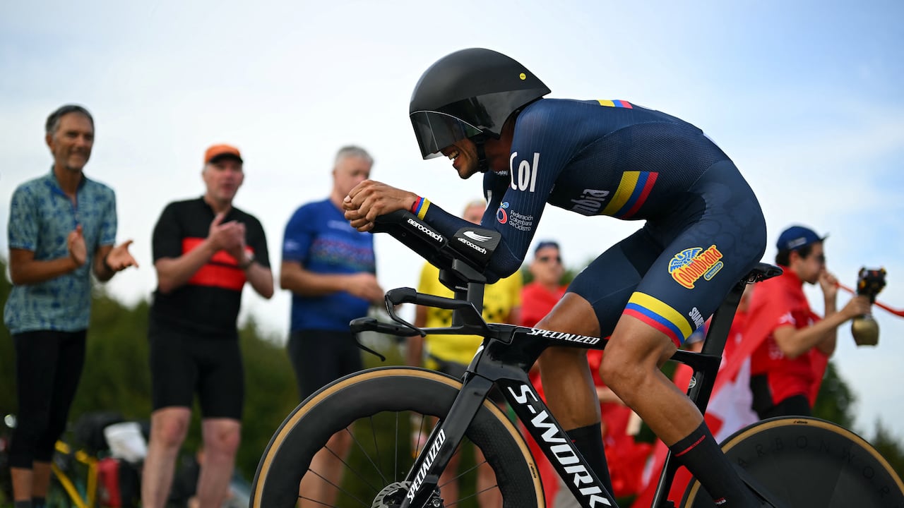 Walter Vargas es uno de los colombianos que estará en la contrarreloj del Mundial de Ciclismo 2026.