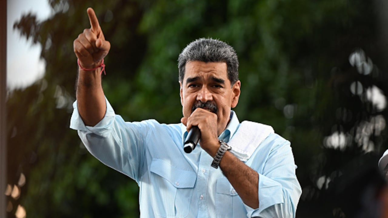 Nicolás Maduro en Caracas (Photo by Alfredo Lasry R/Getty Images)