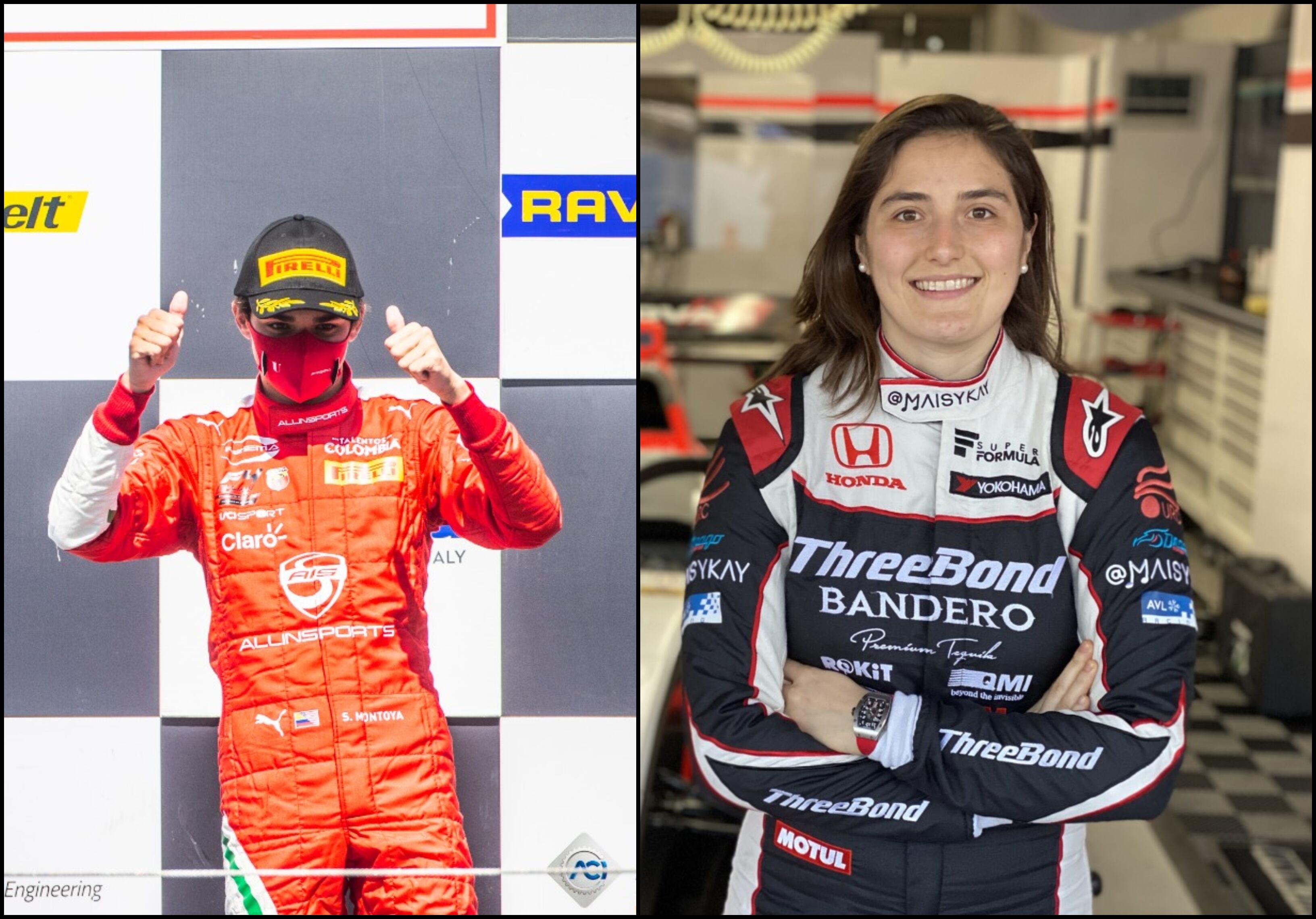 Tatiana Calderón y Sebastián Montoya