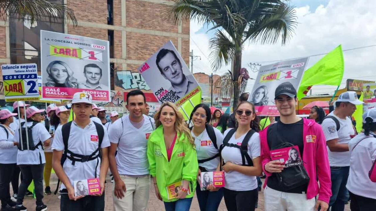 Galé Mallol, cabeza de lista al Concejo de Bogotá por el movimiento LARA.