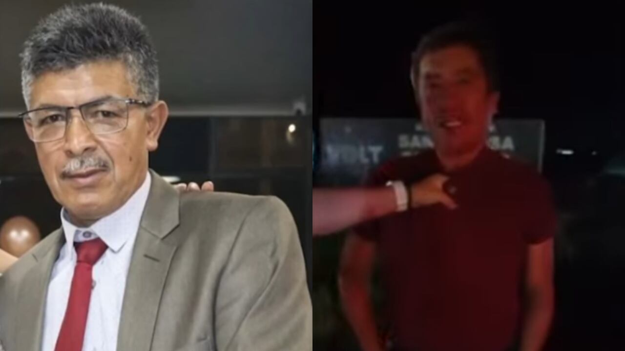 La víctima del siniestro y el sujeto señalado de provocar el terrible accidente.