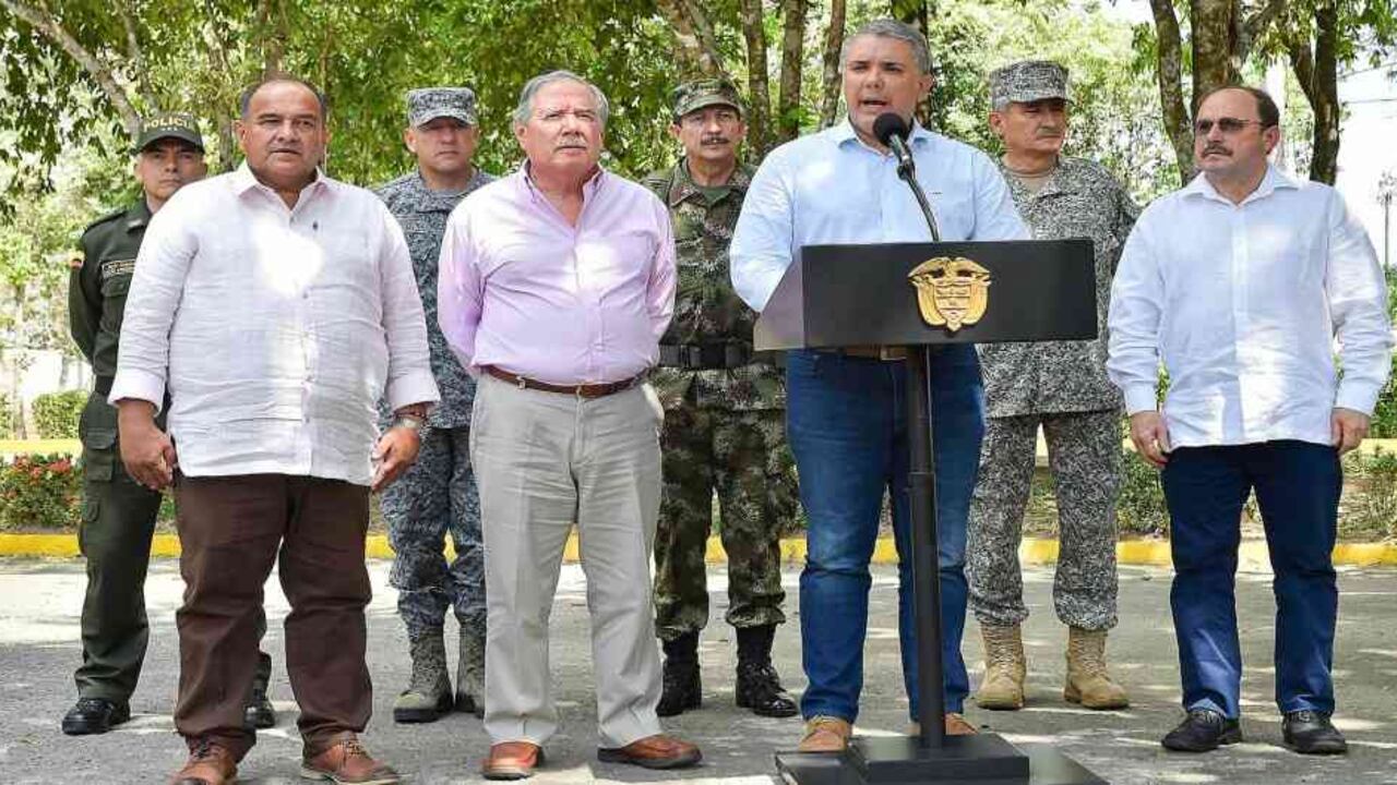 El operativo de la fuerza pública busca desarticular los grupos armados, incluido el Eln.