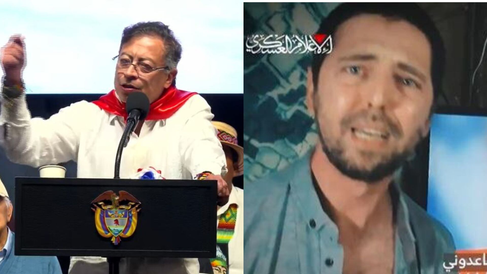 Gustavo Petro y Elkana Bohbot