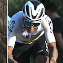 Egan Bernal fue atendido en el lugar de la caída y trasladado a un centro asistencial