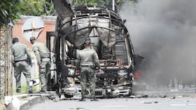 Atentado con cilindros al Batallón pichincha en Cali