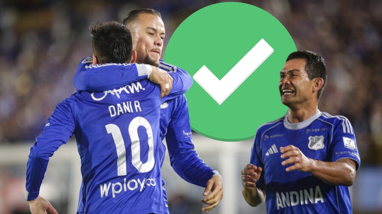 Millonarios volverá a tener a disposición a Mateo García para las tres fechas que le restan en Liga BetPlay 2026-II.