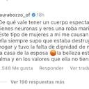 La presentadora arremetió contra Clara Chía.