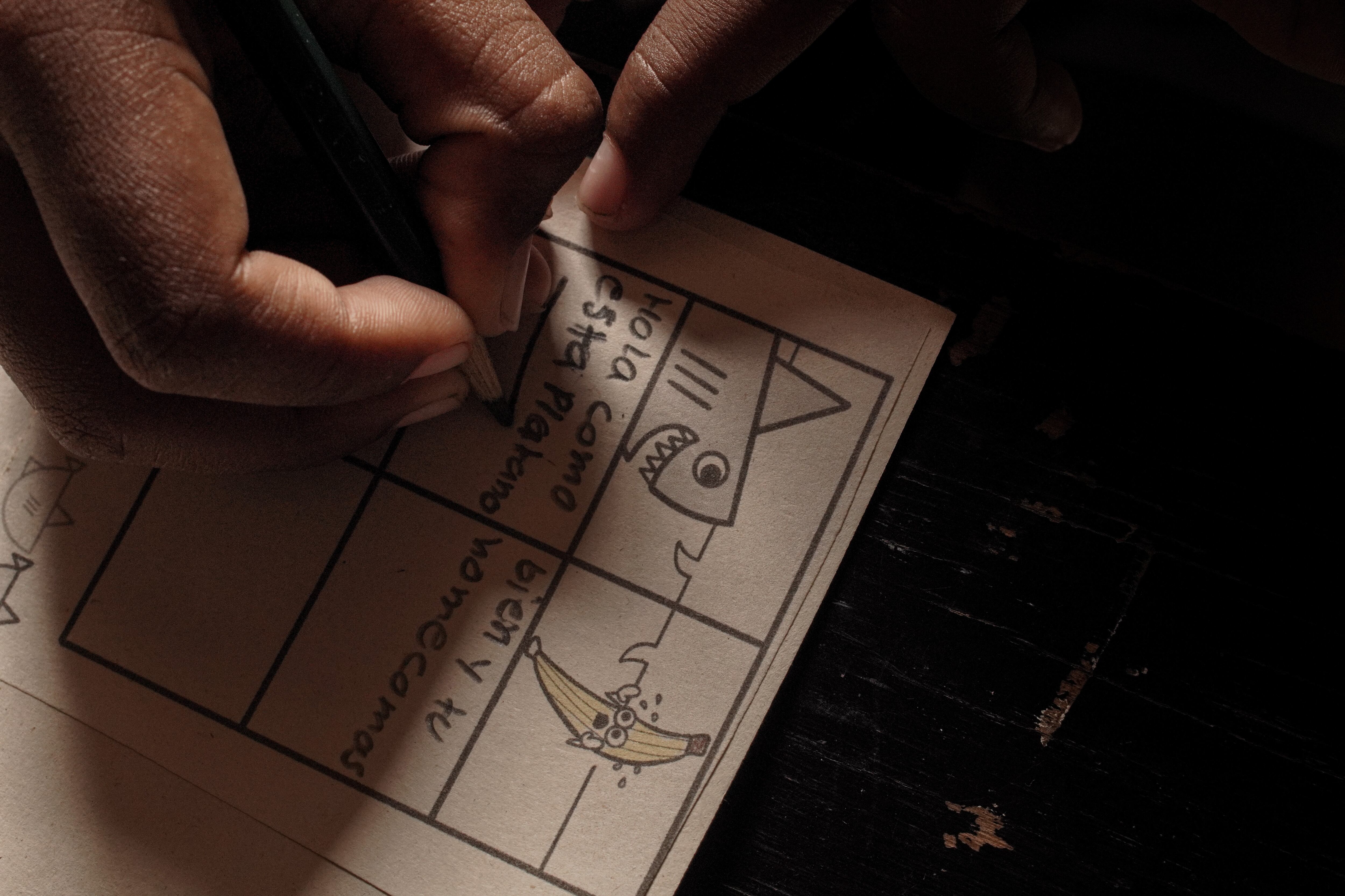 Más de 60 niñas, niños y jóvenes de Isla Fuerte preservan la memoria de su territorio a través del arte en la Escuela Arrecife. Foto: FESCILA