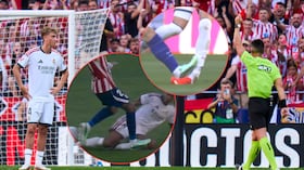 Polémicas del derbi de Madrid entre Atlético y Real por LaLiga. Arbitraje tuvo trabajo